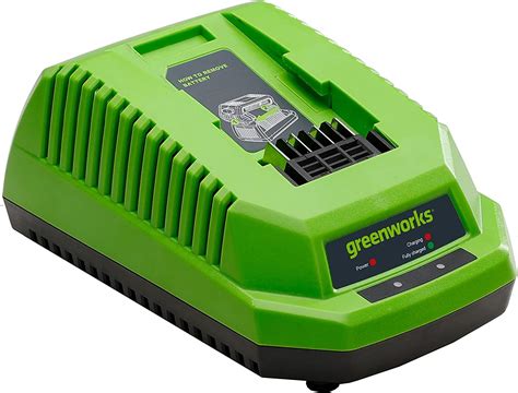 Greenworks Battery Quick Charger G40UC Li Ion 40 V 2 2 A 60 Min