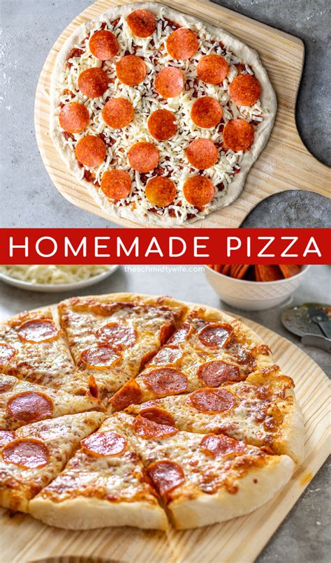 How To Make The Best Homemade Pizza The Schmidty Wife