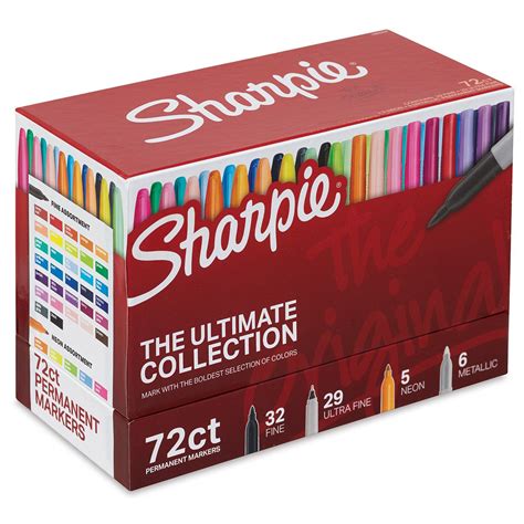 Sharpie Ultimate Pack - Set of 72 | BLICK Art Materials | Sharpie, Cool ...