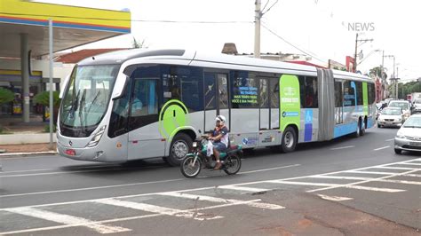 Ribeir O Preto Inicia Testes Novo Nibus Super Articulado Na Cidade