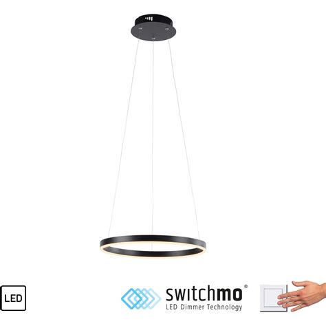 Just Light Led Pendelleuchte Ritus Anthrazit Kaufen Bei Obi