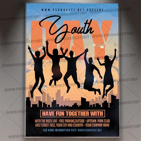 Download Youth Day Event Flyer Psd Template Psdmarket