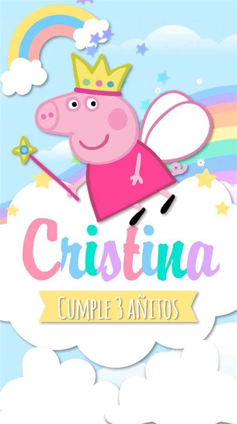 Video Invitaci N Peppa Pig Hada Video Tarjetas De Cumplea Os Para