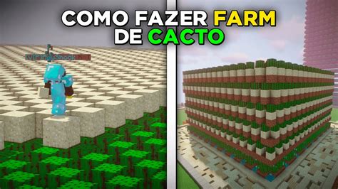 Como Fazer Farm De Cacto No Minecraft Os Tipos Servidor Gladmc