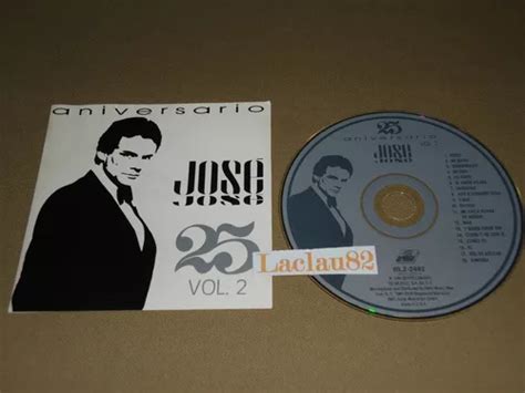 Jose Jose Aniversario Vol Ariola Cd Usa Mercadolibre