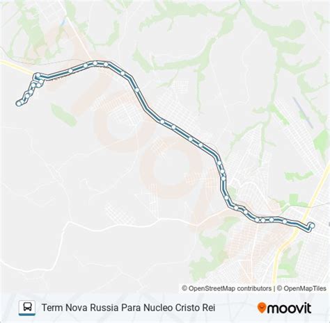 Rota da linha 180 nucleo cristo rei horários paradas e mapas Term