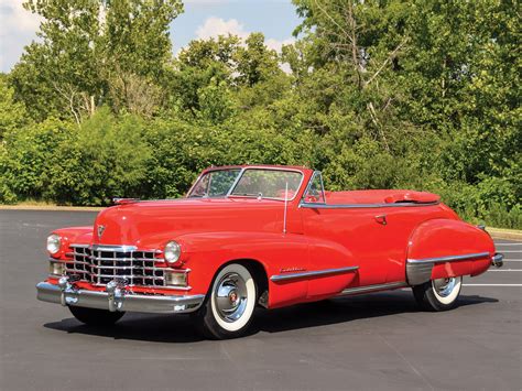 1947 Cadillac Series 62 Convertible Auburn Fall 2018 Rm Sothebys