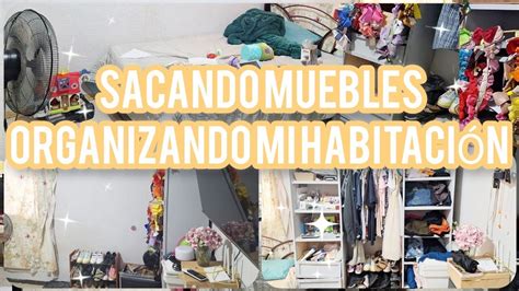 SACAMOS MUEBLES DEL CUARTO ORGANIZANDO Y LIMPIANDO LA RECÁMARA 5 DÍAS