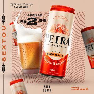 Social Media Sextou Petra Cervejas Bares Psd Edit Vel