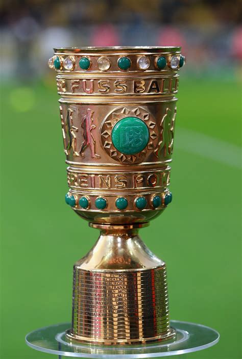 Dfb-Pokal Trophy : The DFB-Pokal trophy, football, soccer, German ...