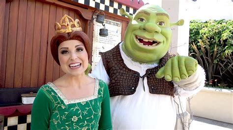 Shrek And Fiona Meet And Greet At Universal Studios Hollywood 2018