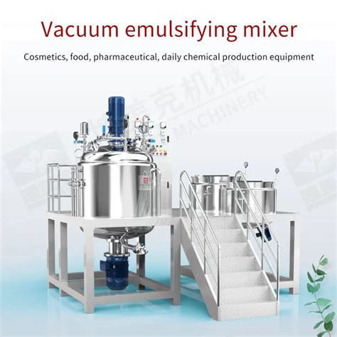 Gz L Emulsifying Homogenizer Vacuum Sealed Mixer Vacuum Mixer