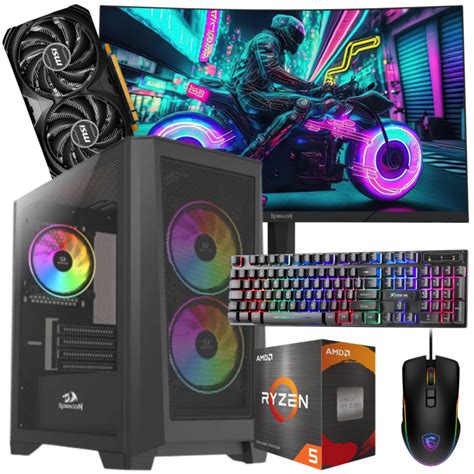 Setup Gamer Special Pc De Bureau Gaming Ryzen X Rtx G