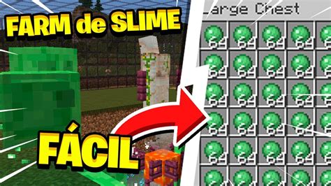 FARM DE SLIME FÁCIL Minecraft 1 20 YouTube