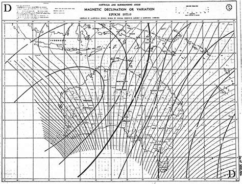 Fig 1 Magnetic Variation Chart