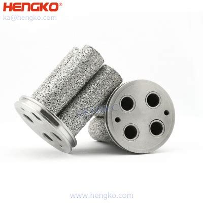 Sintered Micron Stainless Steel Porous Metal Filter Cylinder For Gas