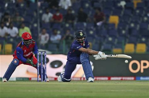 T20 WC India Beat Afghanistan By 66 Runs Keep Chance Of Reaching