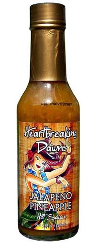 Heartbreaking Dawns Jalapeno Pineapple Hot Sauce Hot Sauce Mall