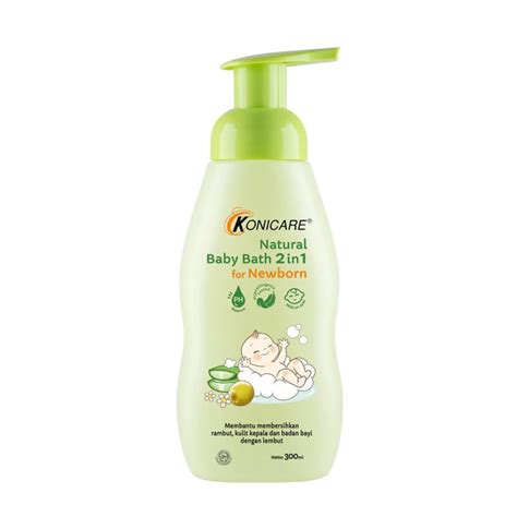 Jual Konicare Natural Baby Bath In For Newborn Liquid Ml Foam