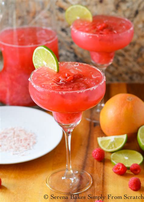 Raspberry Margaritas Serena Bakes Simply From Scratch