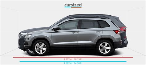 Dimensions Skoda Karoq 2017 2021 Vs Bmw X5 2018 2022