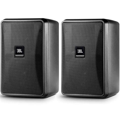 Par de Caixas Acústicas JBL Professional 23 1 Preto