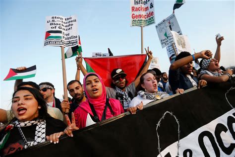 Des Manifestants Pro Palestiniens New York Appellent L Intifada