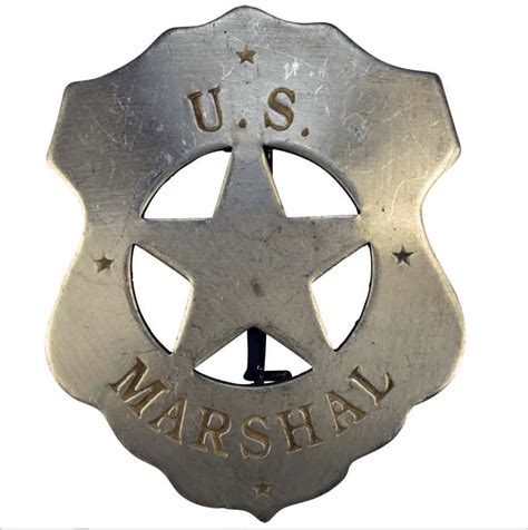 Us Marshal Badge Wild West Toys