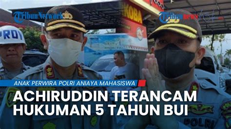 Achiruddin Hasibuan Terancam Tahun Kurungan Penjara Buntut Biarkan