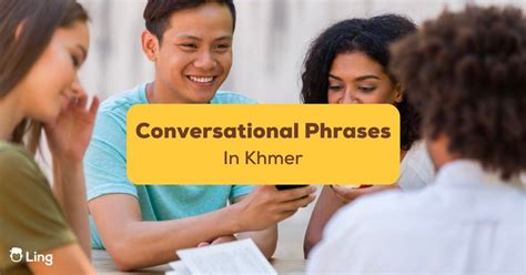 Easy Conversational Khmer Phrases You Need To Know Ling App