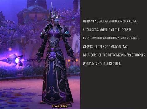 Nightborne Mage Leveling Mogs Part 2 Now With Item List On The Images