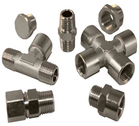 Nickel Plated Brass Adaptors Kee Connections