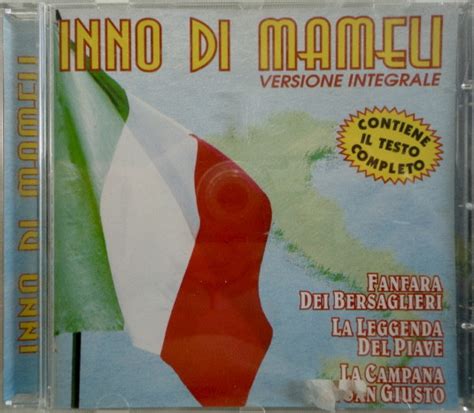 Inno Di Mameli Versione Integrale 2000 Cd Discogs