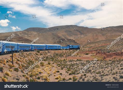 Train Clouds Salta Province Argentina Train Stock Photo 1388592884