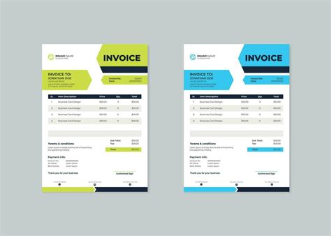 Factura Dise O Modelo Cuenta Formar Negocio Factura Contabilidad