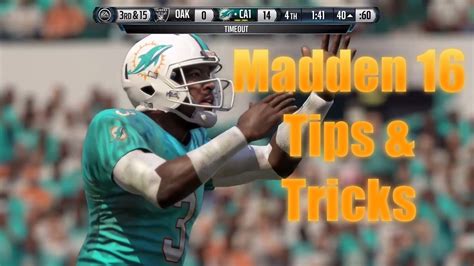 35 Madden 16 Tips and Tricks