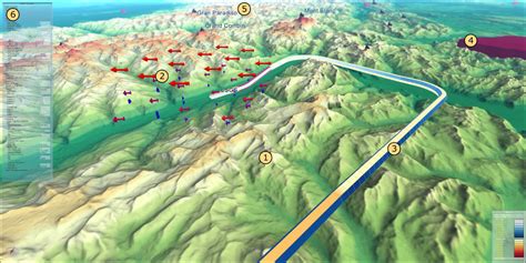 Ijgi Free Full Text Visualization Of Features In D Terrain