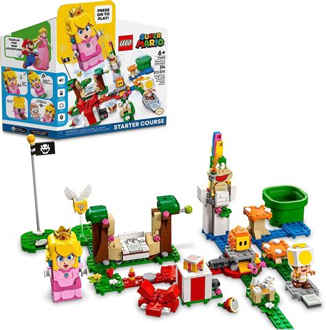 Lego Super Mario Pack De In Cio Aventuras Peach Kit De