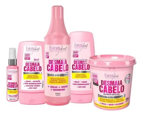 Kit Desmaia Cabelo Completo Forever Liss Mercadolivre