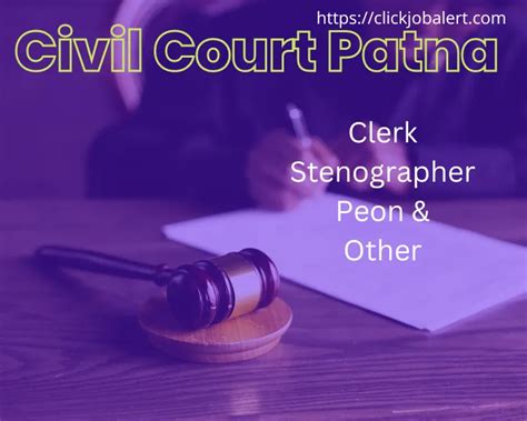 Civil Court Patna Recruits 7692 Clerk and others.