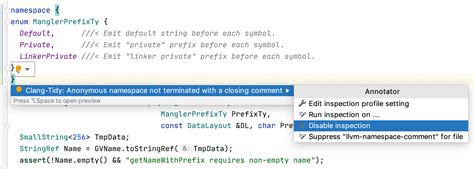 Clang-Tidy integration | CLion Documentation