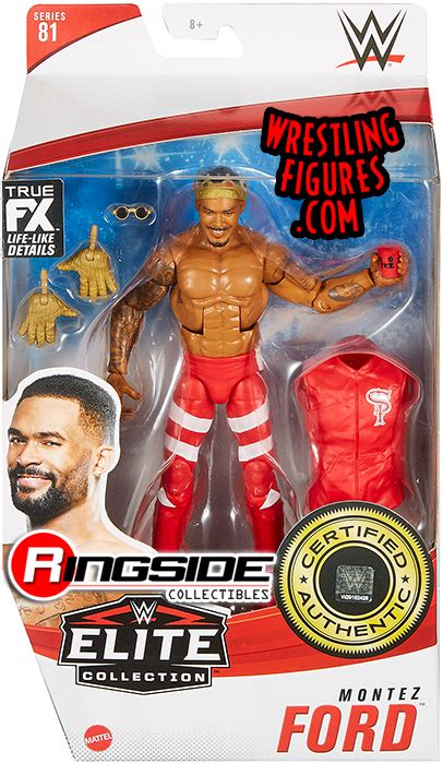 Montez Ford Wwe Elite 81 Wwe Toy Wrestling Action Figure By Mattel