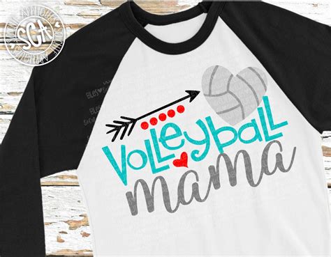 Volleyball Svg Volleyball Mama Svg Volleyball Mom Svg Etsy