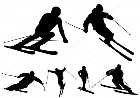 Ski Vectors Stock Vector Ludvigcz 12157320