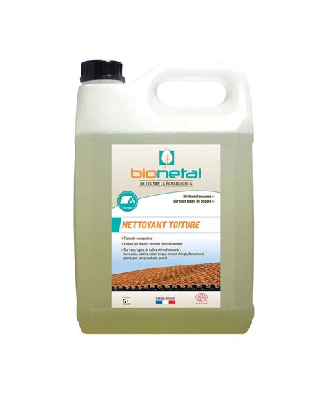 D Moussant Nettoyant De Toitures Bionetal Certifi Ecocert Anti