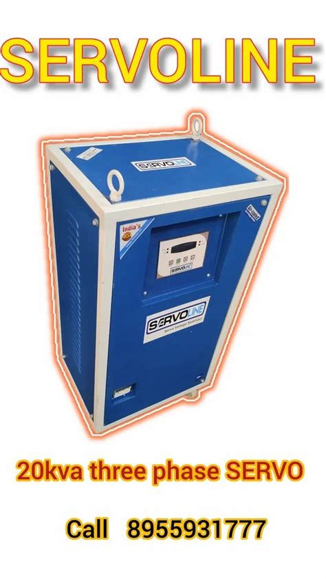 Three Phase Oil Cooled Servo Voltage Stabilizer Three Phase Servo