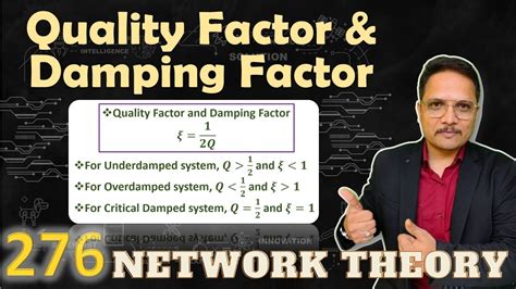 Relation Of Quality Factor And Damping Factor AC Analysis Parameters