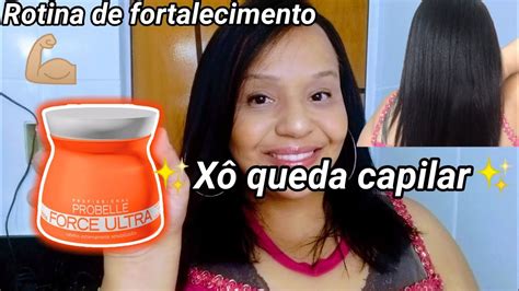 Rotina Capilar De Fortalecimento Est Caindo Muito Cabelo Youtube