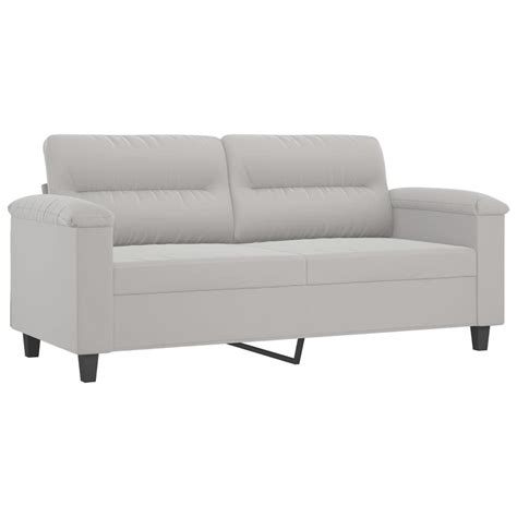 Vidaxl 2 Sitzer Sofa Hellgrau 140 Cm Kauflandde