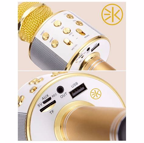 Buy Wireless Bluetooth Ws Karaoke Microphone Mic For Singing